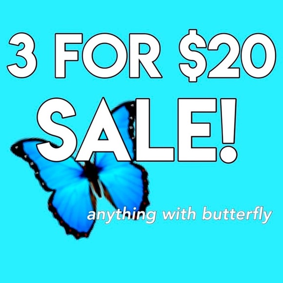 🦋 ANY 3 ITEMS MARKED WITH A BUTTERFLY, QUALIFIES FOR THE 3 FOR $20 SALE  🦋 - Picture 2 of 11
